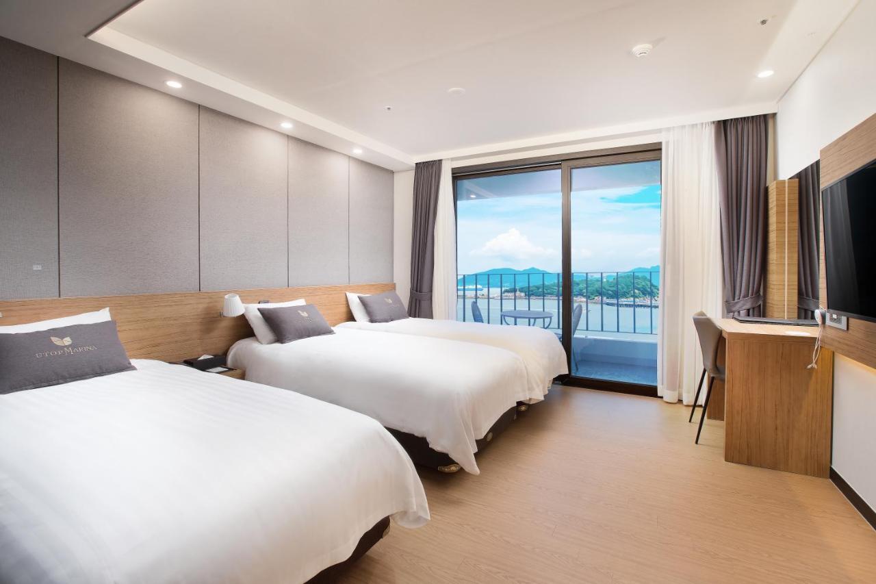 Utop Marina Hotel & Resort Yeosu Eksteriør bilde